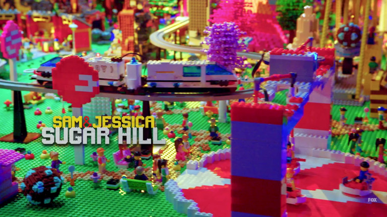 "Sugarland," Sam and Jessica's entry into the "Dream Park" challenge on "LEGO Masters"