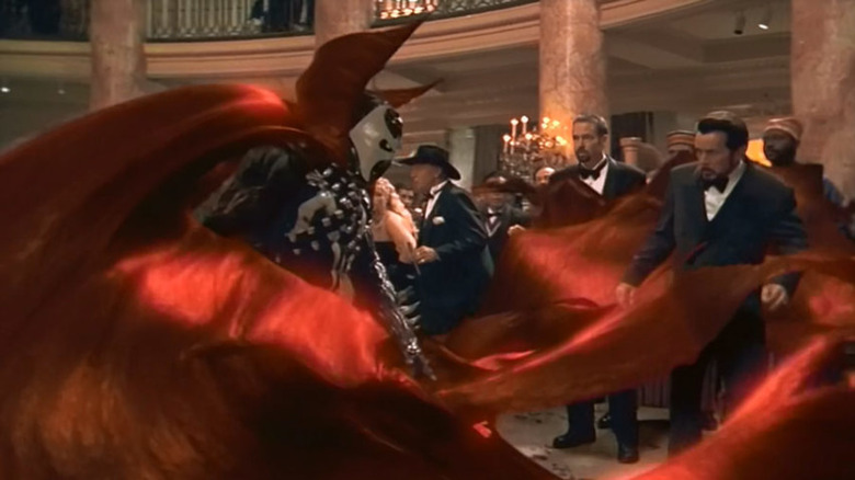 Spawn lands in the middle of the ballroom