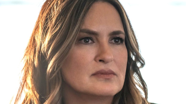 Olivia Benson looking concerned