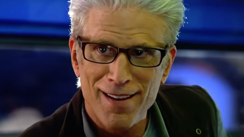 Ted Danson's D.B. Russell smiling
