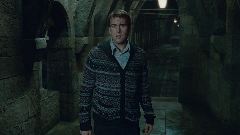 Matthew Lewis Neville Longbottom bridge taunting