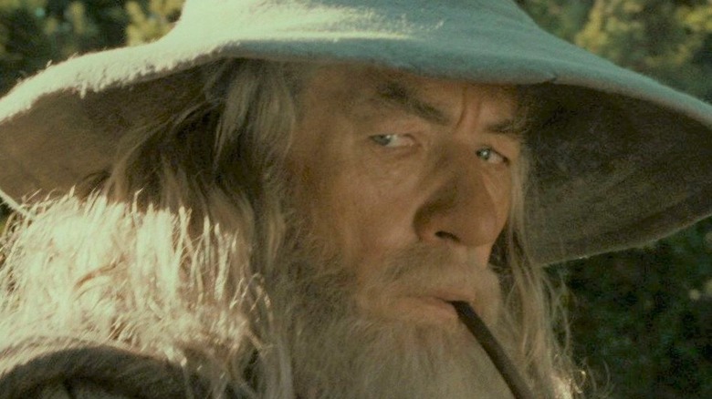 Gandalf the Grey grumpy