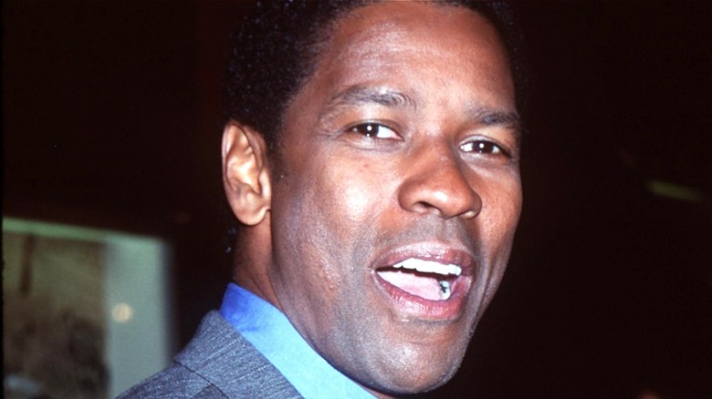 Denzel Washington smiling