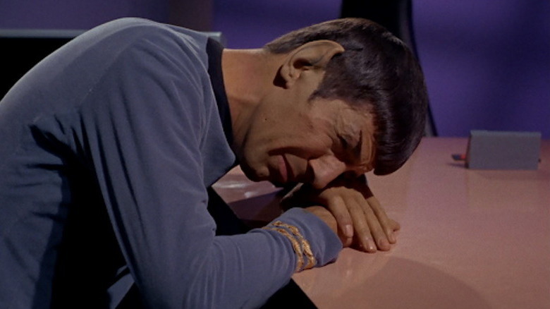 Spock is sick