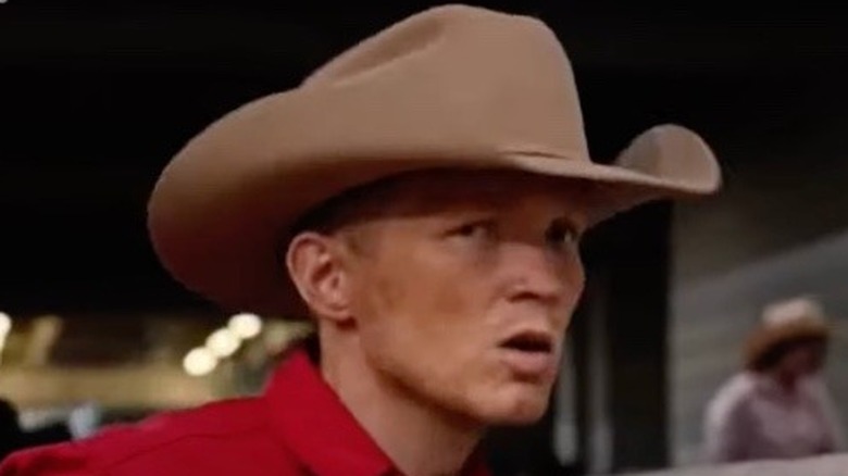 Jimmy looking shocked on Yellowstone
