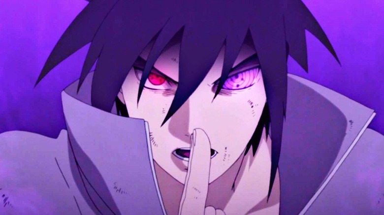 Sasuke using Rinnegan