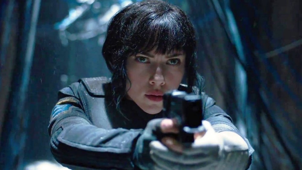 Scarlett Johansson in Ghost in the Shell