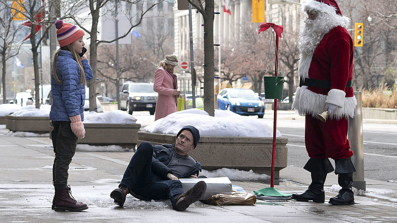 Neil Patrick Harris taking a spill