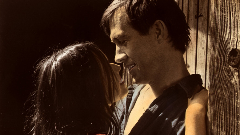 Barbara Hershey and David Carradine together
