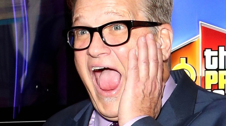 Drew Carey looking shocked