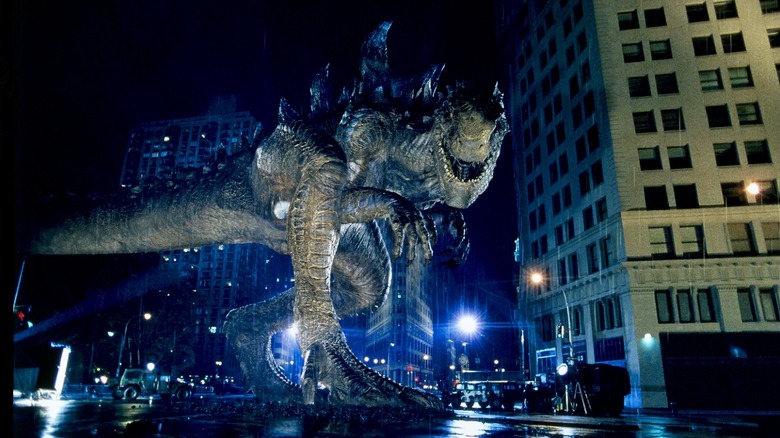 Godzilla trashes New York