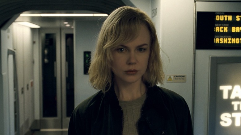 Carol tries to stay awake
