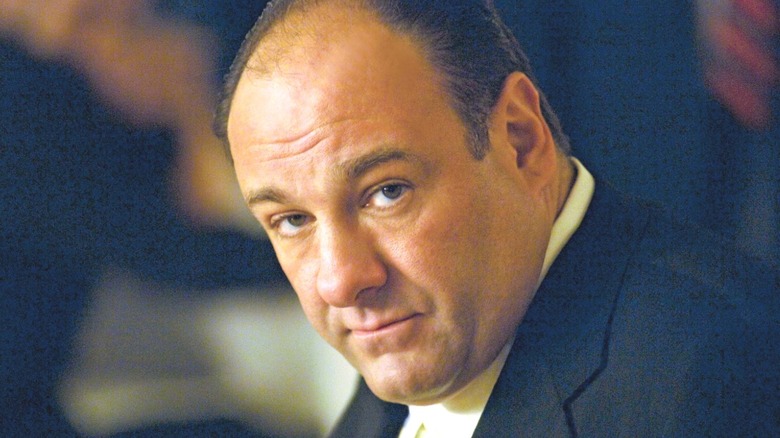 James Gandolfini Tony Soprano suit
