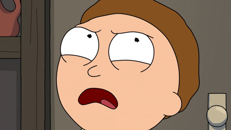 Morty talking