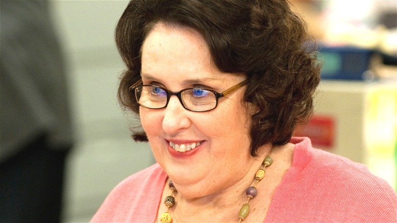 Phyllis Vance smiling widely