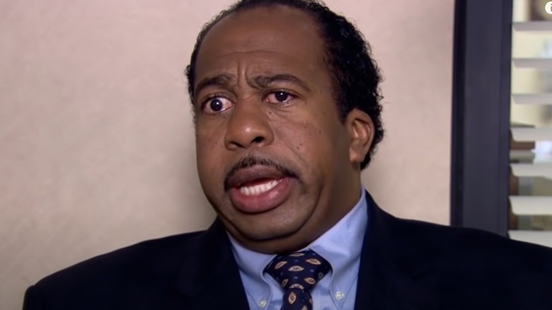 Stanley Hudson looking unamused