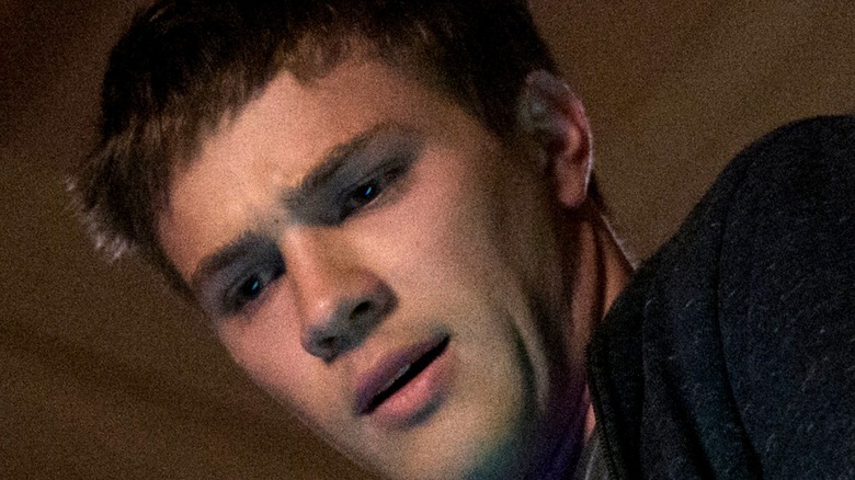 Connor Jessup looking down on Locke & Key