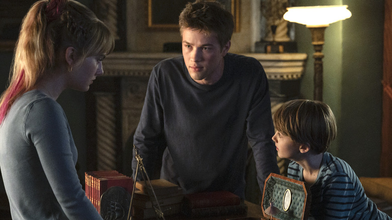 Tyler looks at Kinsey on Locke & Key