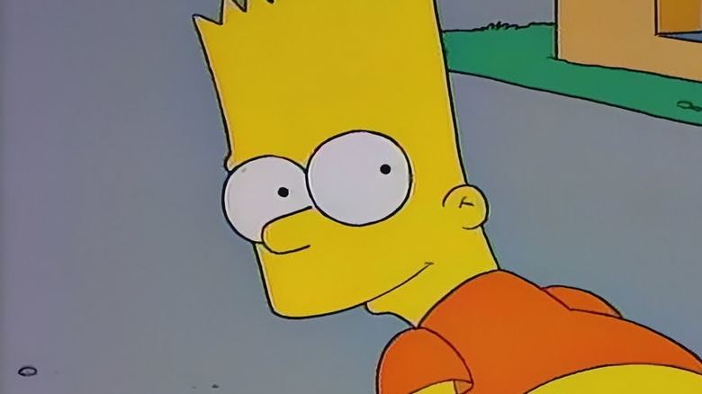 Bart Simpson moons the Australian public in "Bart vs. Australia"