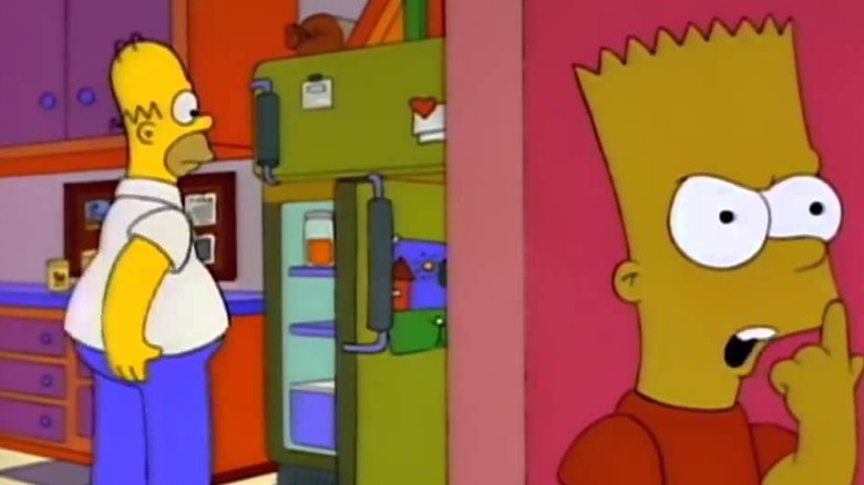 Homer Simpson and Bart Simpson in "So It's Come to This: A Simpsons Clip Show"