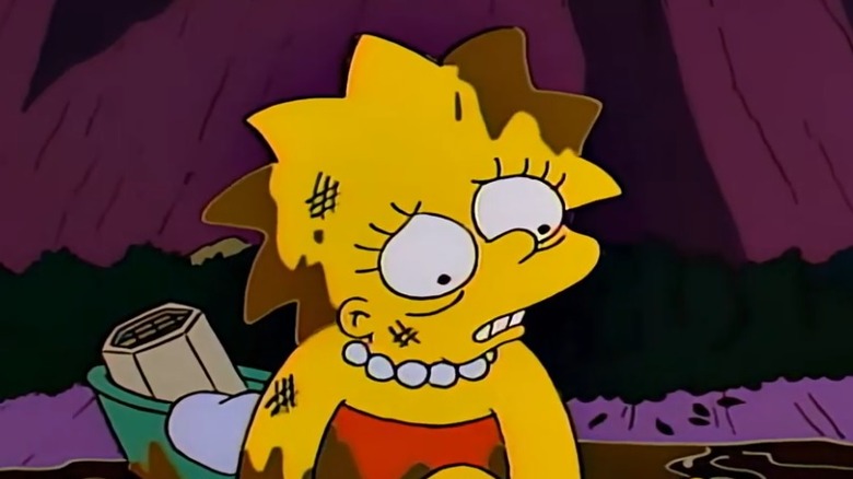 Lisa Simpson and Bart Simpson in "My Sister, My Sitter"