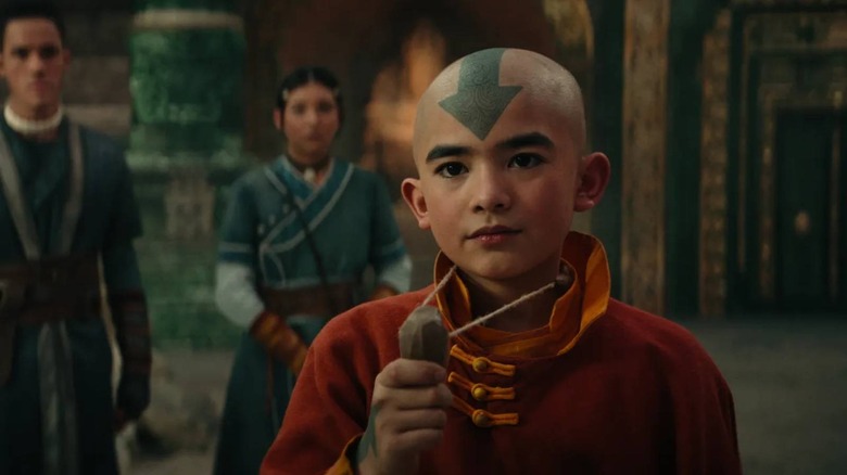 Aang at forefront