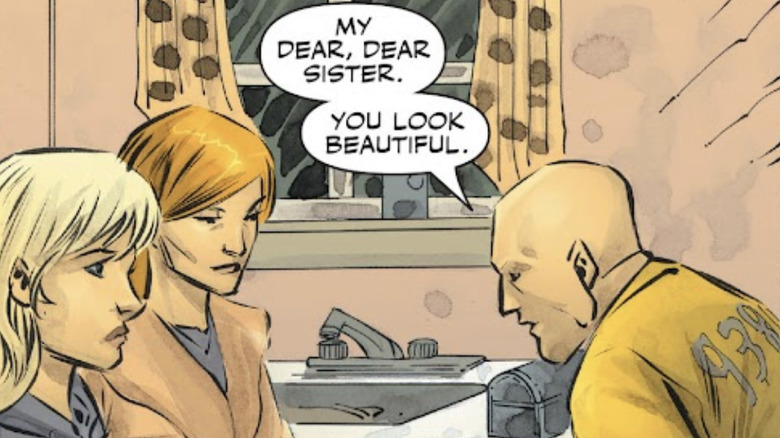 Lex Luthor makes his sister, Lena, sick again in Adventure Comics #6 (2010)