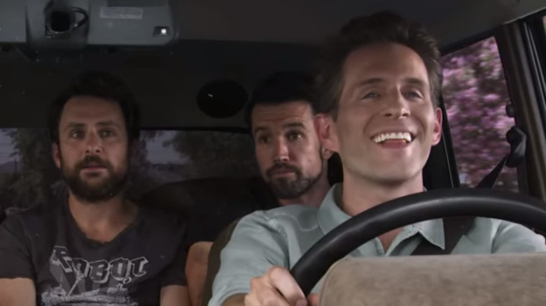 The Gang in the Range Rover