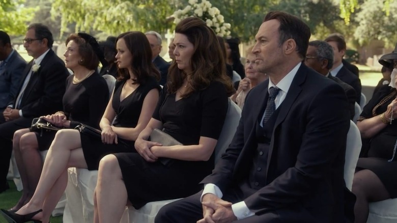 Richard Gilmore's funeral