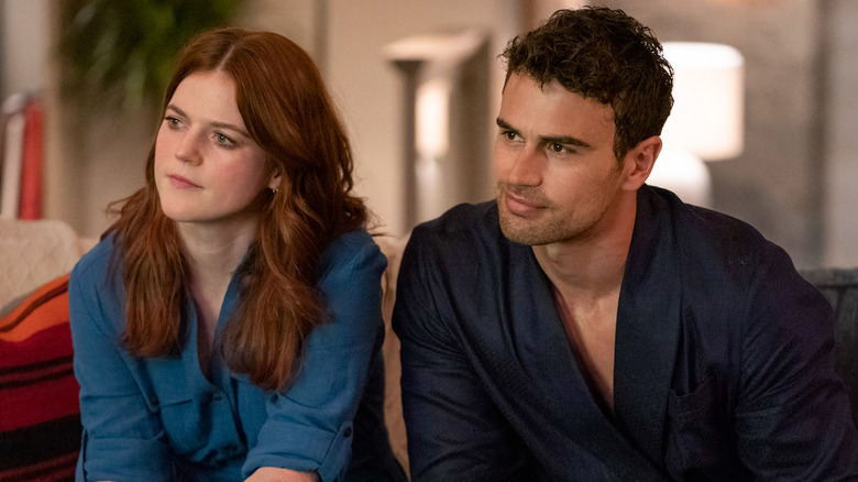 Clare and Henry sitting together