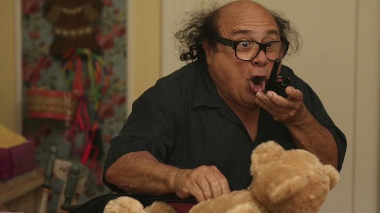 Frank on walkie talkie