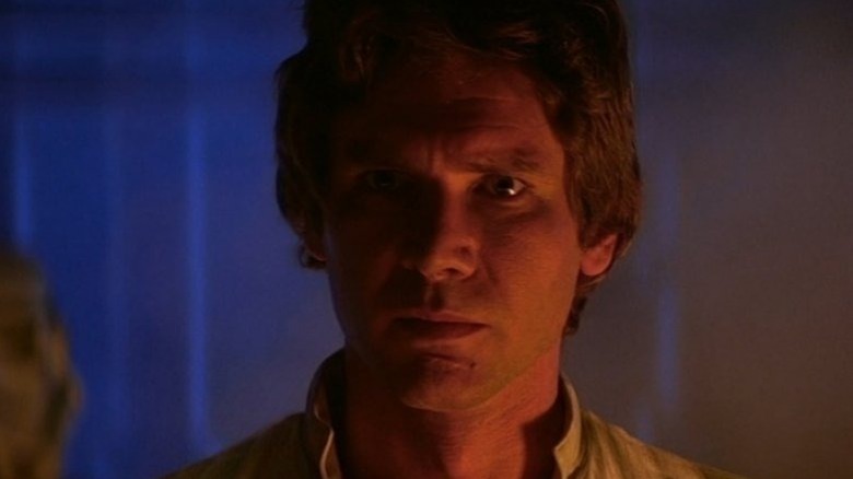 Han Solo gets emotional in "The Empire Strikes Back" (1980)
