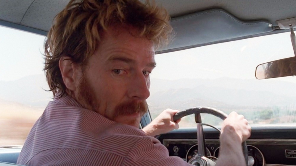 Bryan Cranston looks over his shoulder on The X-Files