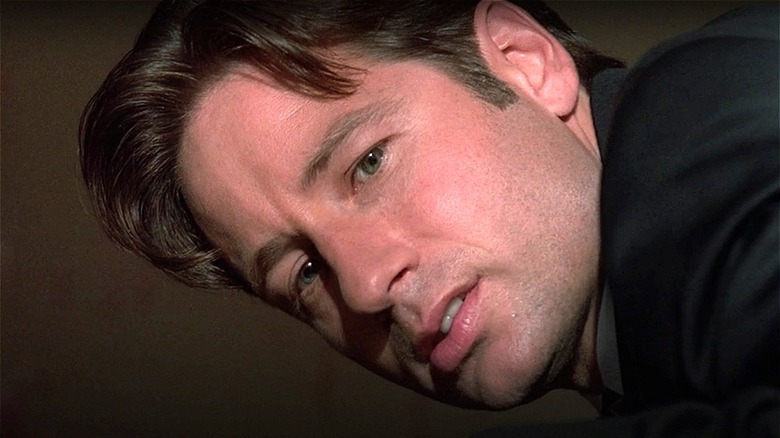 Mulder looking dopey