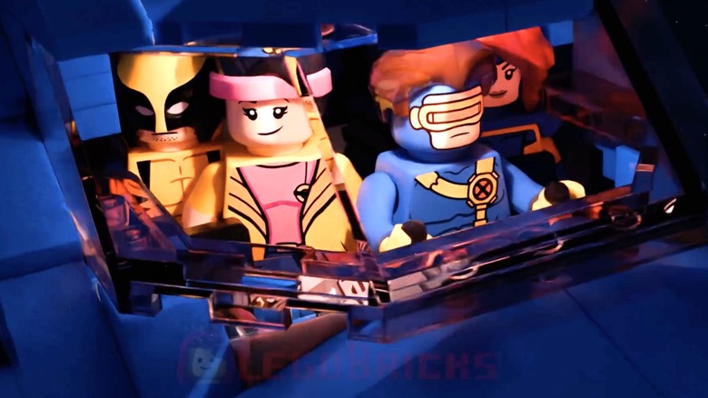 LEGO X-Men in the Blackbird
