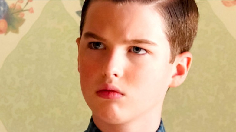 Iain Armitage as a young Sheldon Cooper 