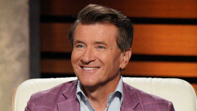 Robert Herjavec smiling on Shark Tank