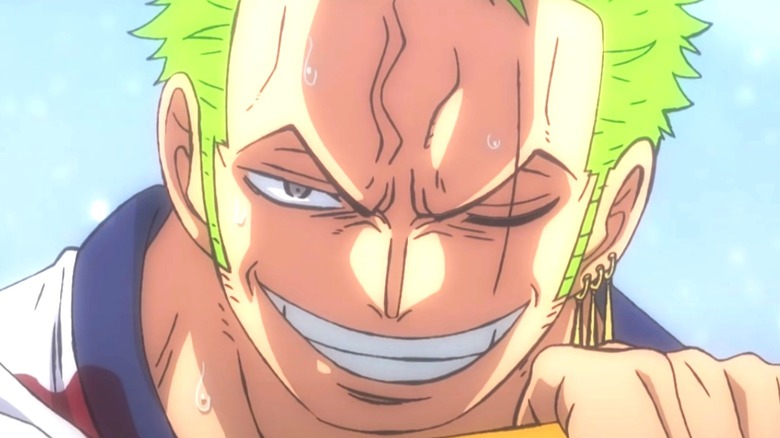 Zoro smiling One Piece