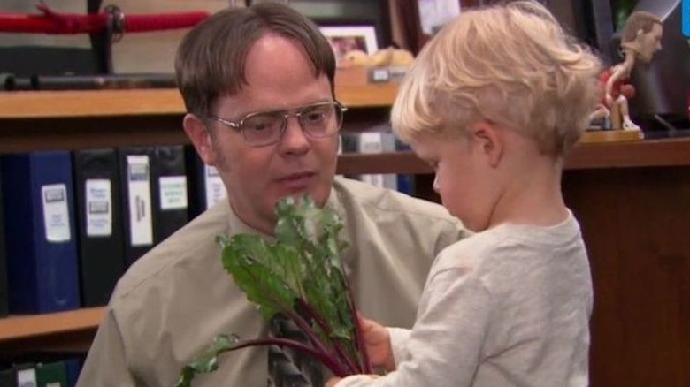 Dwight Schrute with son Phillip