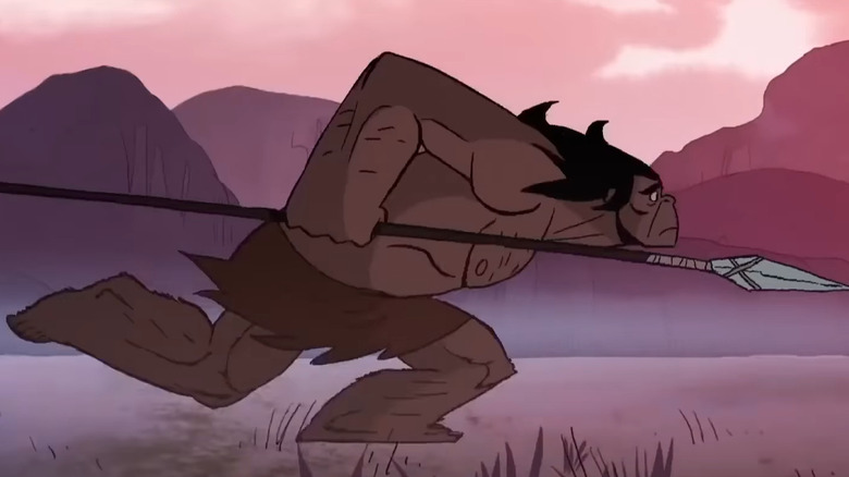 Spear in Genndy Tartakovsky's Primal