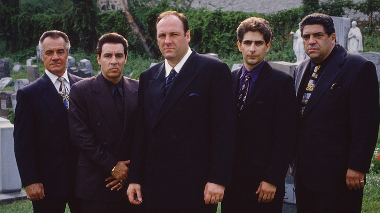 The cast of "The Sopranos"