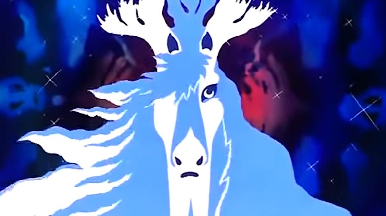 White Mare looking