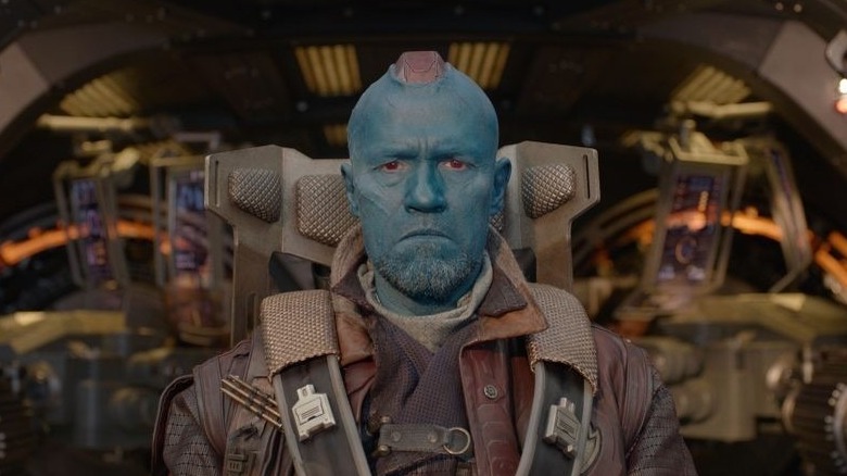 Yondu piloting ship