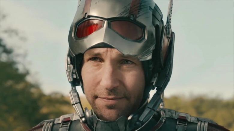 Ant-Man smiling grimly