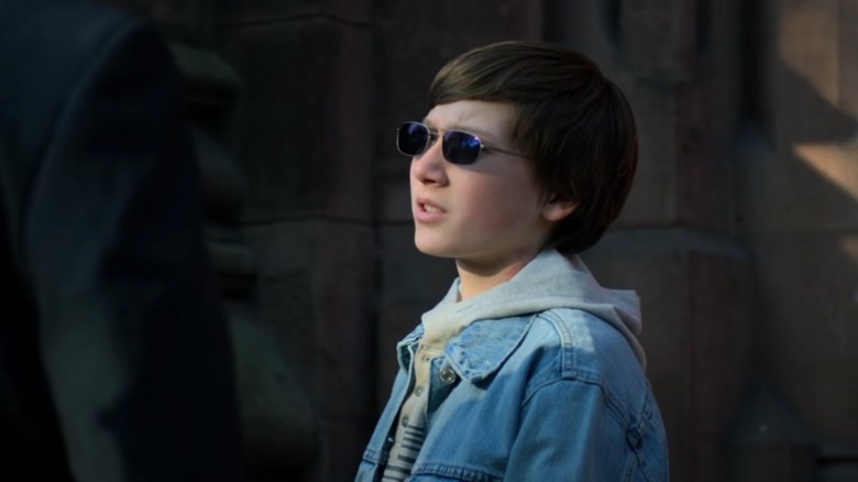 Young Matt becoming Daredevil