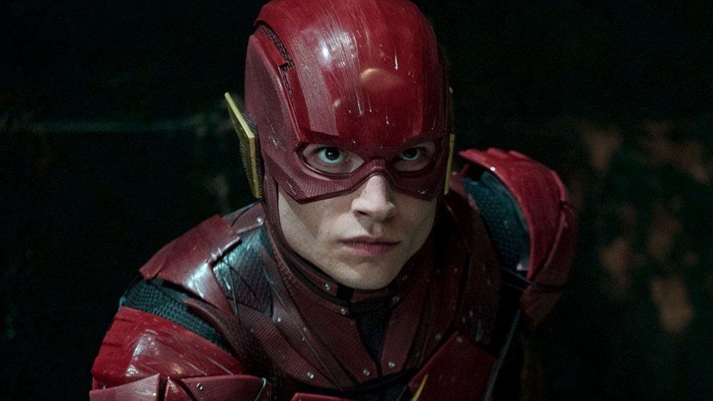 Ezra Miller as Barry Allen in Justice League