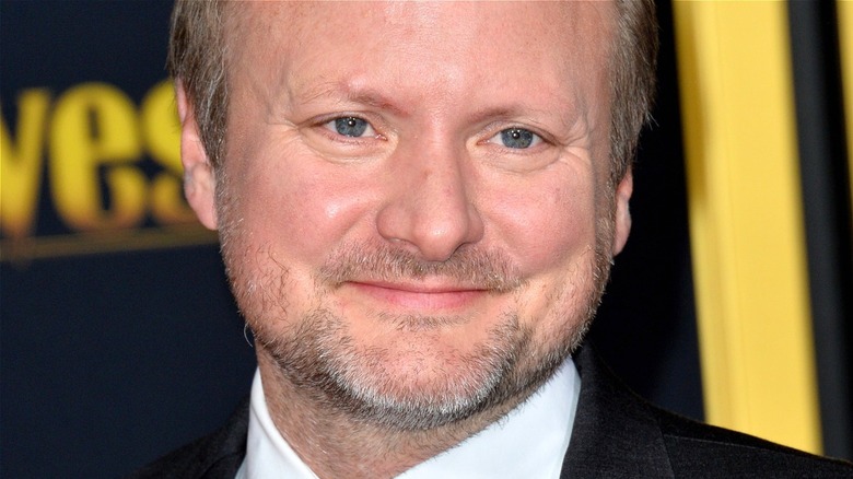 Rian Johnson smiling