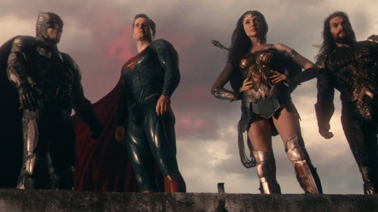 Batman, Superman, Wonder Woman, and Aquaman