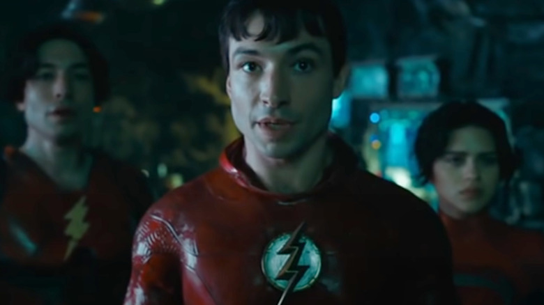 Two Flashes and Supergirl in The Flash