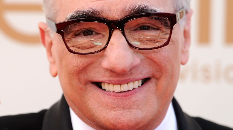 Martin Scorsese smiling